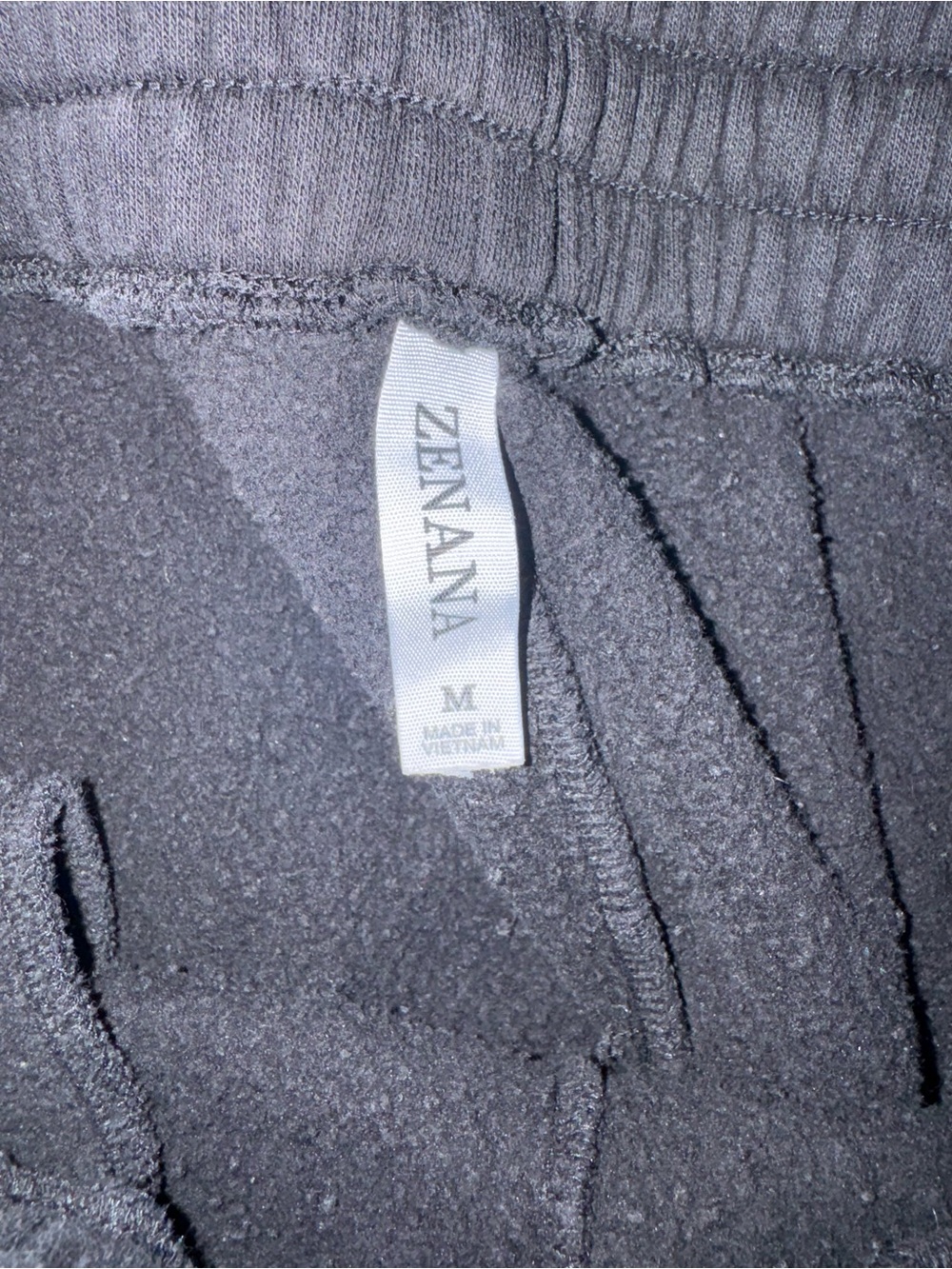 Zenana Outfitters Black Jogger Sweatpants - Picture 3 of 4